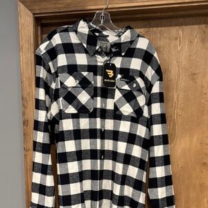 Burlebo Flannel Button Up